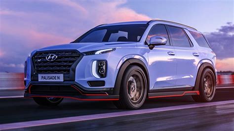 Hyundai N Has Fun Designing Hot Versions Of The Palisade Prophecy Concept