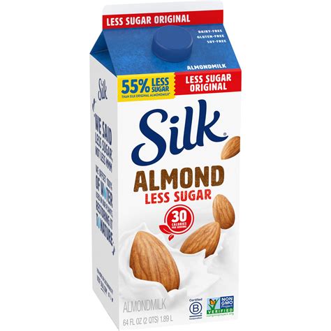 Silk Light Original Almond Milk Shop Milk At H E B