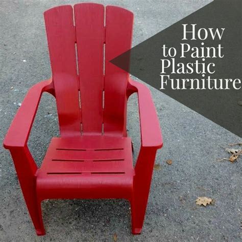 Keep It Beautiful Diy Painting Plastic Furniture Painting Plastic