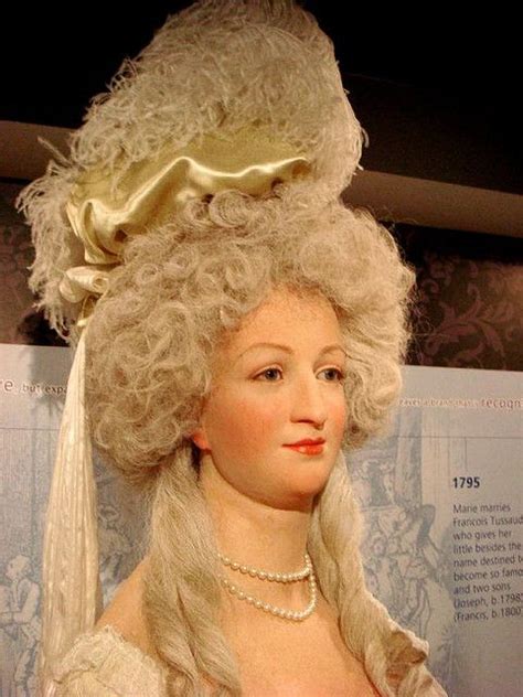 Marie Antoinette Wax Figurine At Madame Tussauds Museum In London