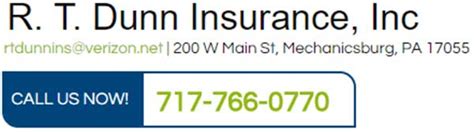 Rt insurance began in 1986 and we have continued to provide arizona seniors with quality medicare, long term care, home health care, and annuities with the most financially solvent and widely. Insurance | Mechanicsburg, PA | R. T. Dunn Insurance, Inc