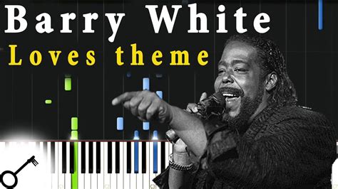 Barry White Loves Theme Piano Tutorial Synthesia Passkeypiano