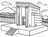 Solomons Rebuilding Tempel Templo Bibel Malvorlagen Ezra Dominical Soloman Salomo Clker Temples Tabernacle Jehovah Clwb Nadolig Bo sketch template