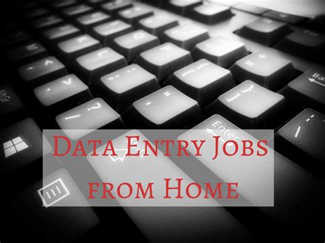 Data Entry Jobs From Home Work Home Life