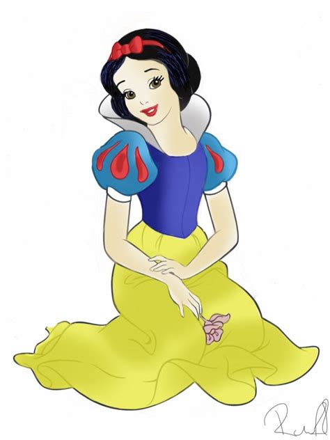 13 Mewarnai Gambar Putri Salju