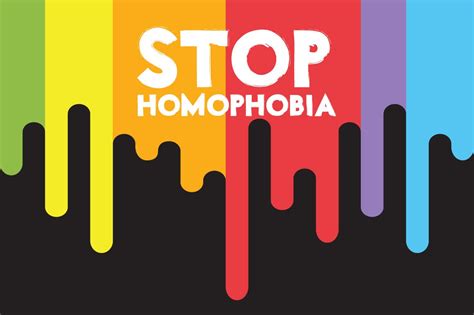 stop homophobia rainbow lgbt flag ~ illustrations ~ creative market