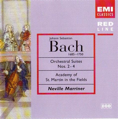 j s bach the academy of st martin in the fields neville marriner orchestral suites