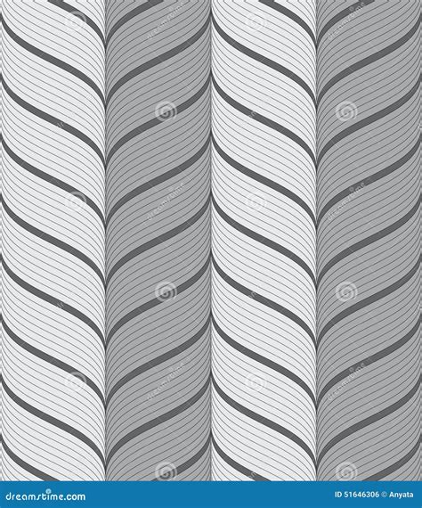 Ribbons Gray Vertical Chevron Pattern Stock Vector Illustration Of