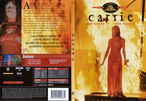 Jaquette Dvd De Carrie Slim Cinéma Passion