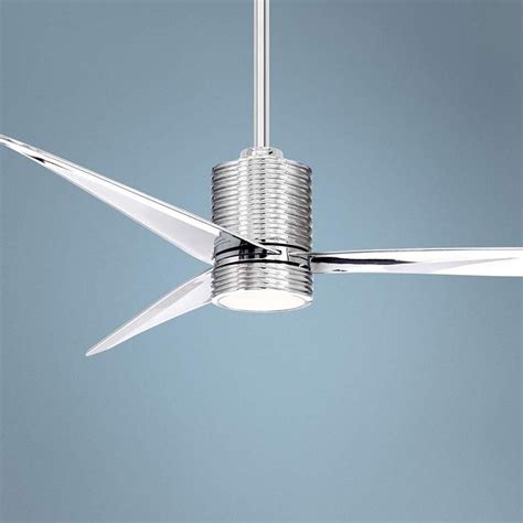 56 Minka Aire Mojave Chrome Led Ceiling Fan 60m94 Lamps Plus