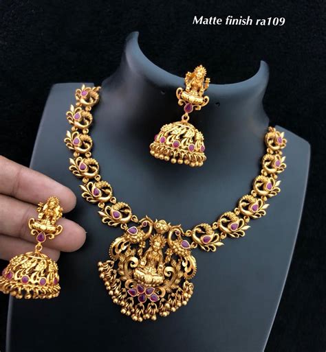 Temple Jewellery Available At Ankh Jewels For Booking Whatsapp On 91