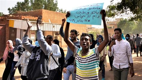 Not Afraid Of The Government One Month Of Protests In Sudan News Al Jazeera
