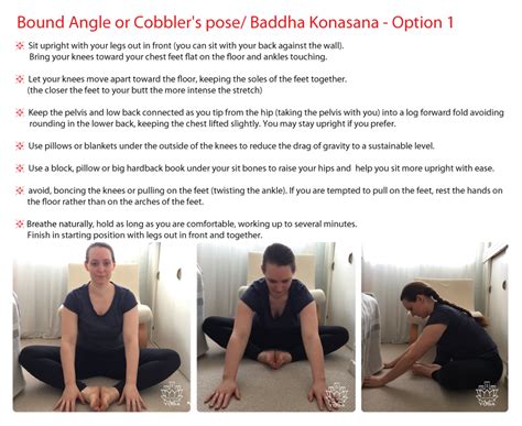 Bound Angle Or Cobblers Pose Baddha Konasana Opening Your Hips And