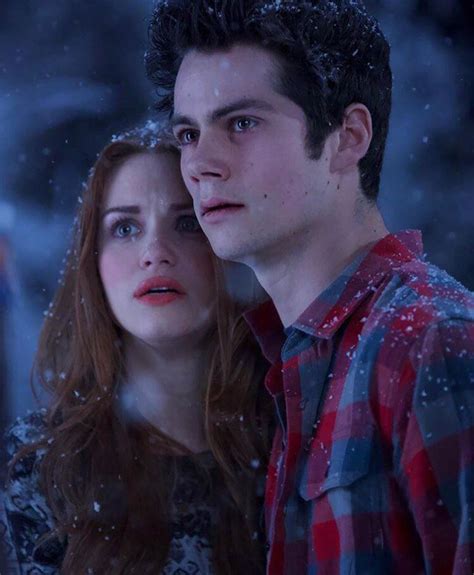 can we all admit stiles and lydia are the cutest couple obviously dylan and holland are