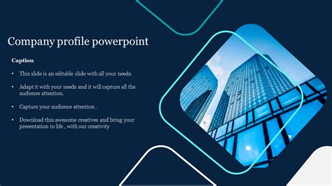 Company Profile Powerpoint Template Design Presentation