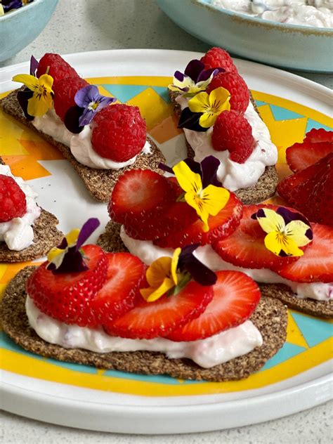 Ricotta With Honey Lemon Zest And Edible Flowers — Sarah Kiryshin Cooks