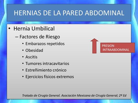 Hernias De La Pared Abdominal Eventracion Y Eviceracion Generalida