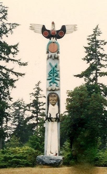 Suquamish Tribe Totem Pole Native American Indian Tribes Jefferson
