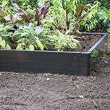 Pictures of Black Plastic Raised Garden Beds