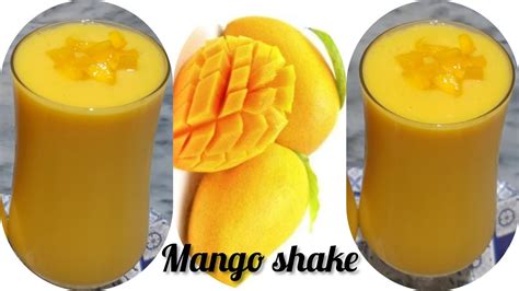 Mango Smoothie Recipe Creamy Mango Shake Recipe Mango Juiceeisahomekitchen6602 Youtube