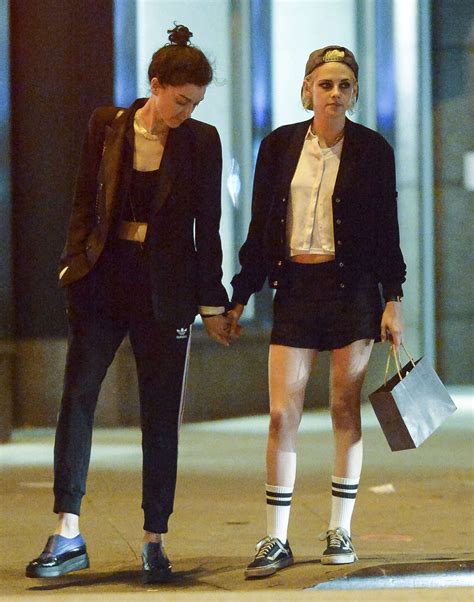 Kristen Stewart With Girlfriend Out For Dinner In Los Angeles Gotceleb