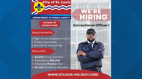 St. Louis Dept. of Public Safety is hiring corrections officers | ksdk.com