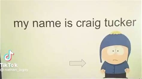 My Name Is Craig Tuckerrepost Youtube