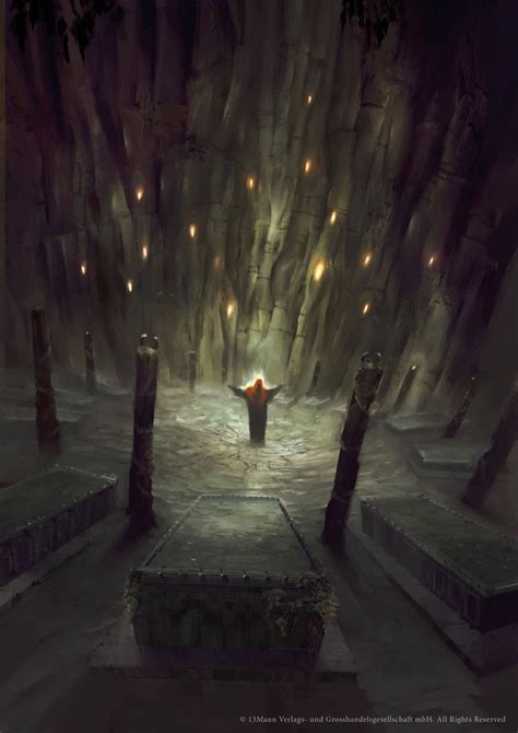 Ritual Fantasy Landscape Fantasy Inspiration Dark Fantasy Art