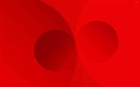 Red Circles 2 Wallpaper Abstract Wallpapers 49025