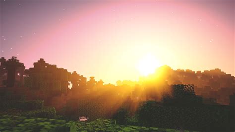 Wallpaper Minecraft Shaders X Chearyt HD Wallpapers WallHere