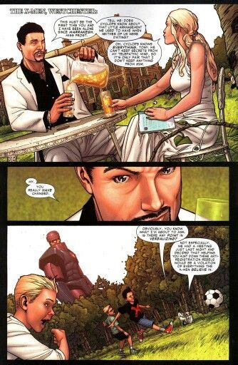Tony Stark And Emma Frost