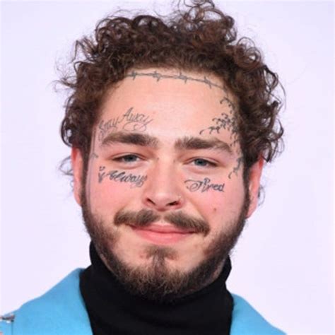 Post Malone Face And Neck Temporary Tattoo Rapper Tattoo Halloween