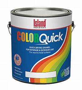 Colorquick Quick Dry Enamel Island Paints