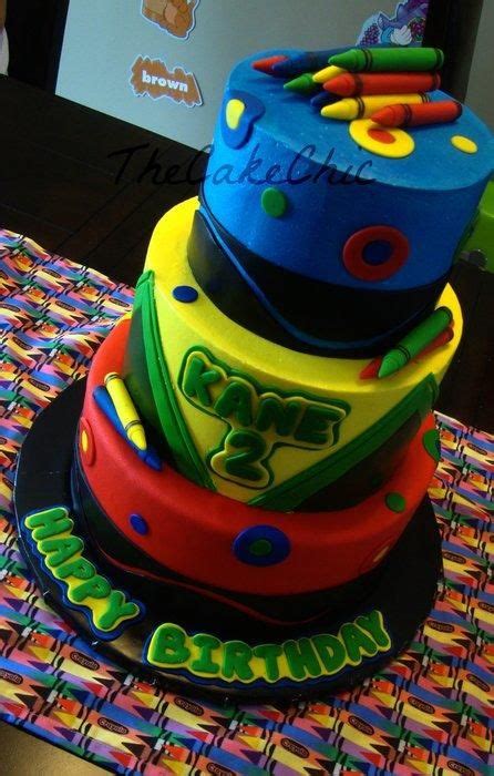 Get party decorations, including party banners, pinatas, ceiling decorations, paper lanterns, wall decorations, backdrops at the best prices. Crayola Cake | Crayola birthday party