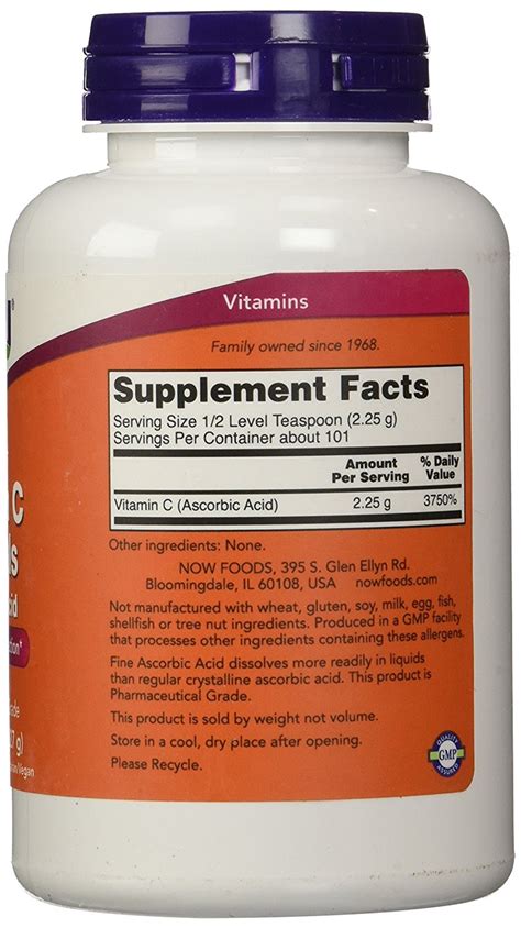 And, it's one of the best ways to reach more ideal levels. Now Foods, Vitamin C, Crystals - 8 oz (227 g)