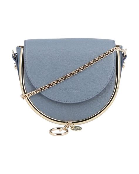 See By Chloé Mara Small Shoulder Bag In Blue Lyst