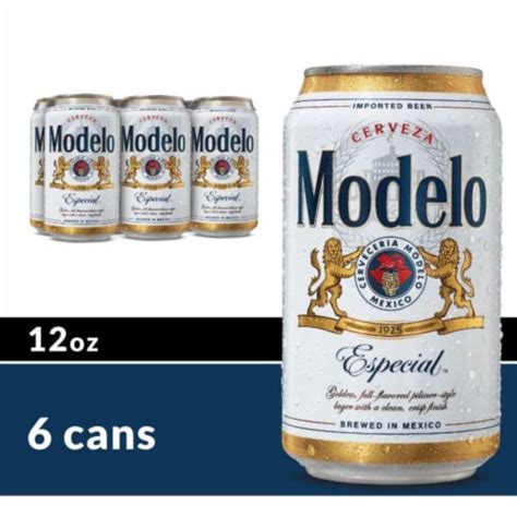 Kroger - Modelo Especial Imported Beer, 6 cans / 12 fl oz