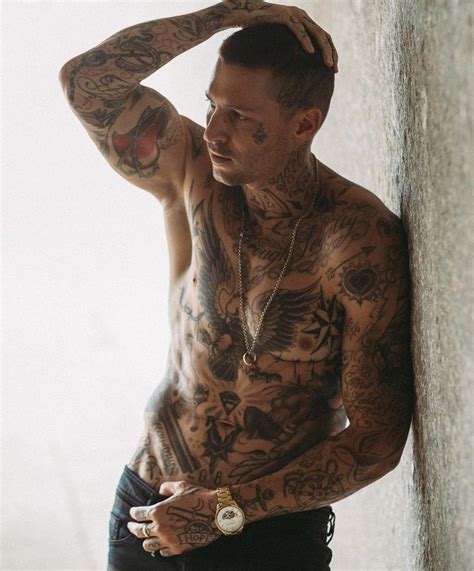tattooed male model male model tattoos for guys tattoos