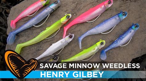 Savage Minnow Weedless Henry Gilbey Bass Fishing Youtube