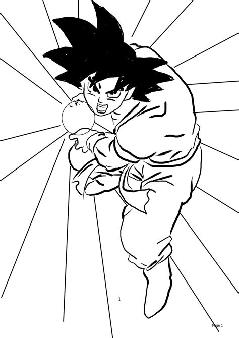 How to draw goku ultra instinct from dragon ball super. 2d collective: November 2010