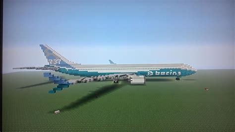Boeing 737 Max8 Minecraft Map
