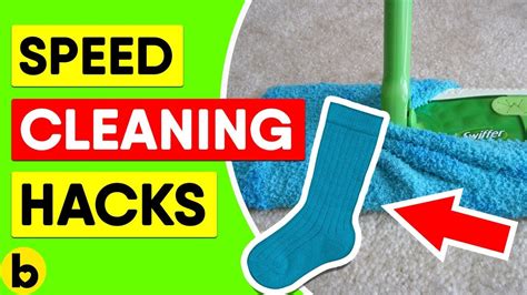 27 speed cleaning hacks to get a clean house youtube