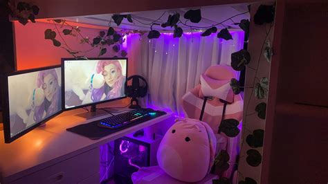 Just Finished My Set Up 👁👅👁 ️ Not Loving My Cable Management But When I