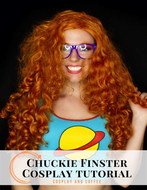 Chuckie Finster Cosplay Diy Rugrats Costume Free Ebook And Pattern