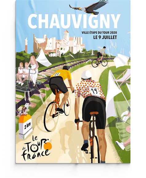 Affiche Tour De France On Behance