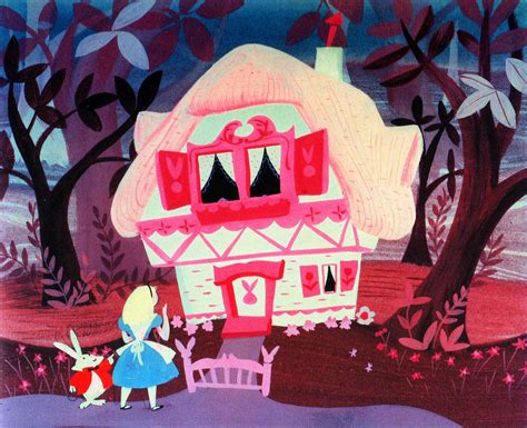 Mary Blairs Concept Art For Disneys Alice In Wonderland — The World
