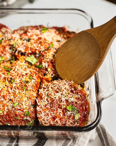 Healthy Bake Eggplant Parmesan Who Is Ready For The Best Healthy Oven