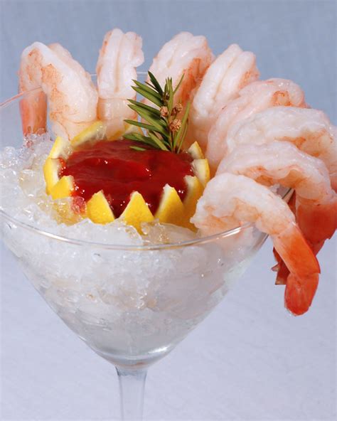 The presentation of shrimp cocktail varies depending upon preference. shrimp cocktail | Flickr - Photo Sharing!