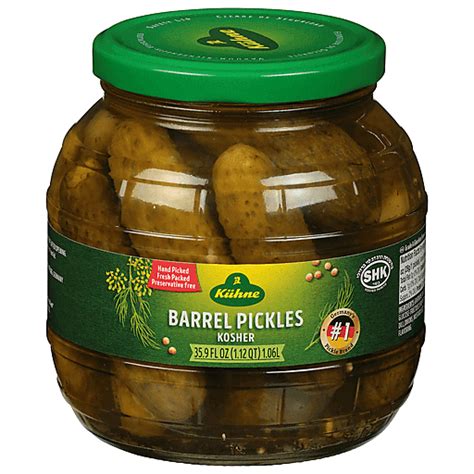 Kuhne Barrel Pickles Pickles And Relish Foodtown