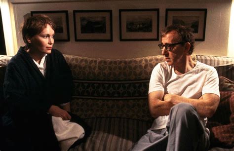 Woody Allen And Mia Farrow In Husbands And Wives 1992 One Of Woodys Finer Achievements
